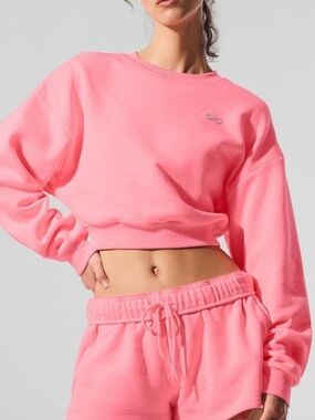 ALO Yoga | Sweaters | Alo Yoga Nwt Cropped Accolade Crewneck